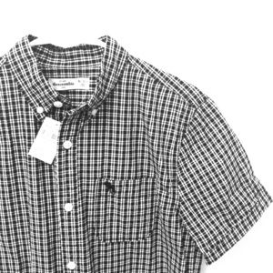 abercrombie boys XL(16) button short sleeve shirt